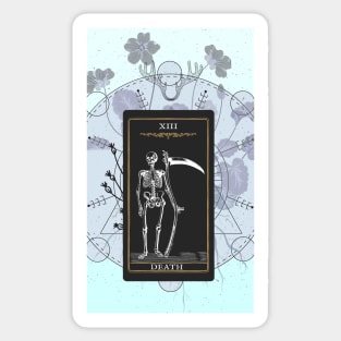 Death Tarot Card Sticker